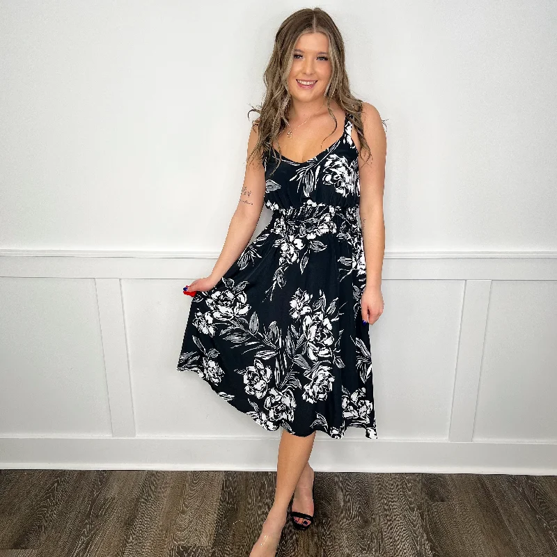 Feel the Breeze Lightweight Black Avery Mae Dress