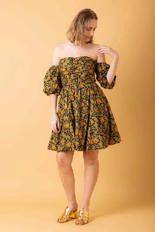 Sable Dress Green Vintage