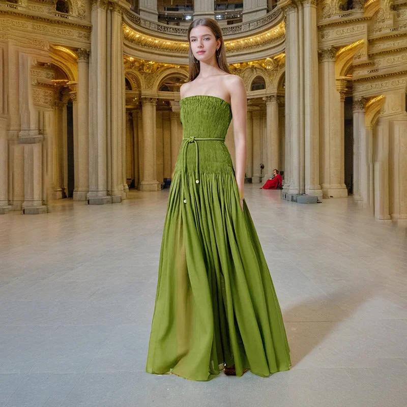 Enchanting High Grade Strapless Dress