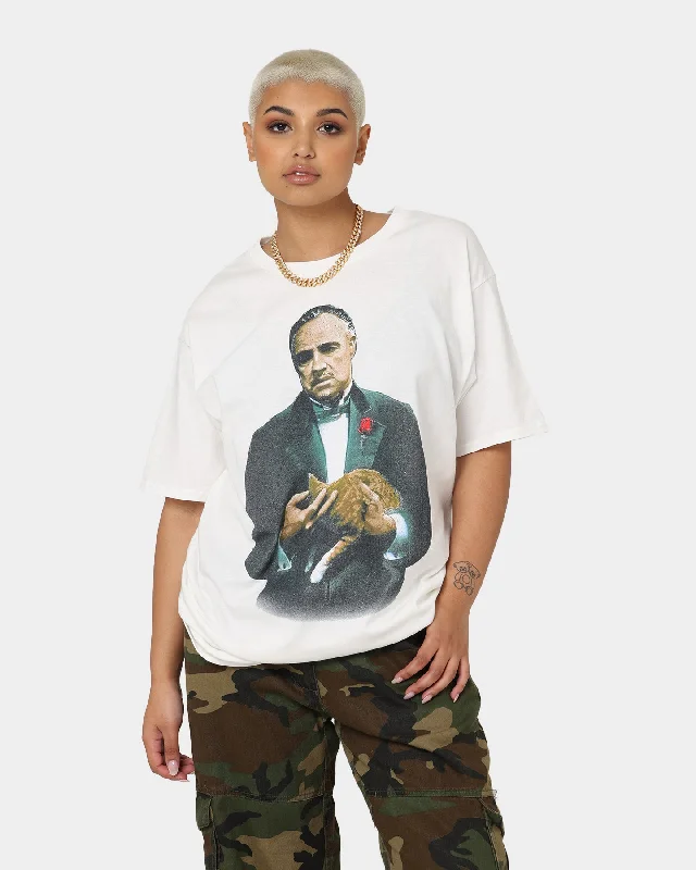 American Thrift X The Godfather The Godfather Cat T-Shirt White Terry Blend Velvet Blend Canvas Blend American Thrift X The Godfather The Godfather Cat T-Shirt White Terry Blend Velvet Blend Canvas Blend