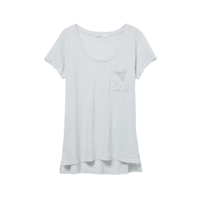 Favorite Washed Slub T-Shirt (Glacier Blue) Plaid T-Shirt Polka Dot Checkered