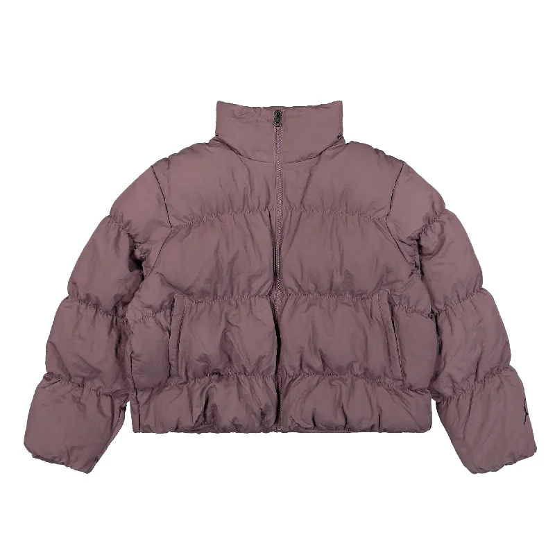 W Puffer Jacket Zippered Jacket Buttoned Jacket Snapped Jacket