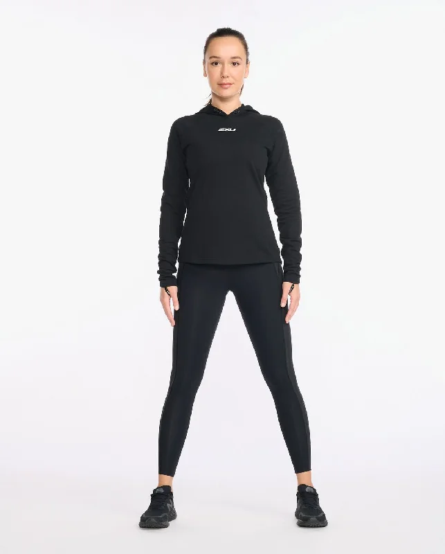 Women's Motion Hoodie Hoodie with Hem Ribbing Snug Secure