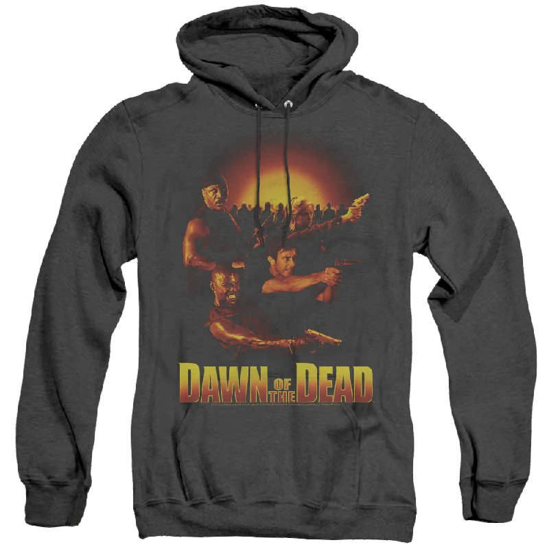 Dawn of the Dead Dawn Collage - Heather Pullover Hoodie