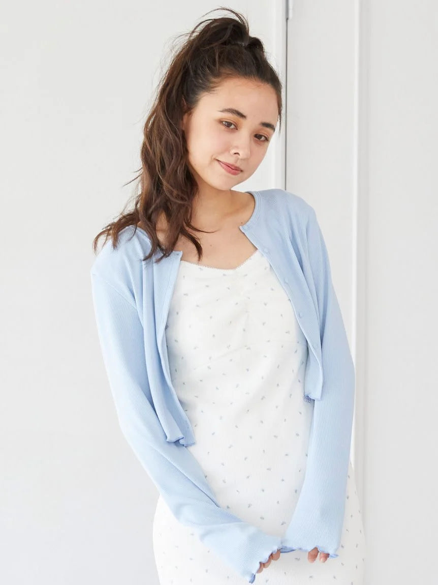 Ribbed Cropped Cardigan Button Cardigan Zip Cardigan Pullover Cardigan